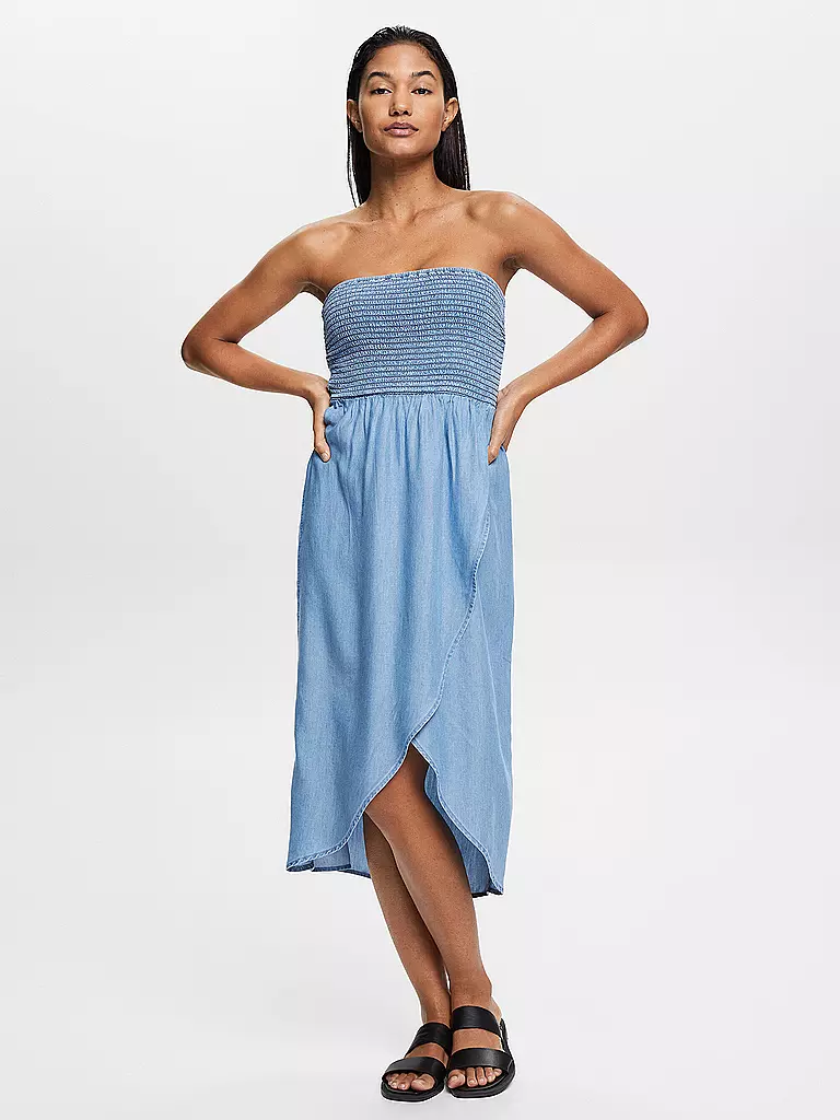 ESPRIT | Damen Strandkleid  | blau