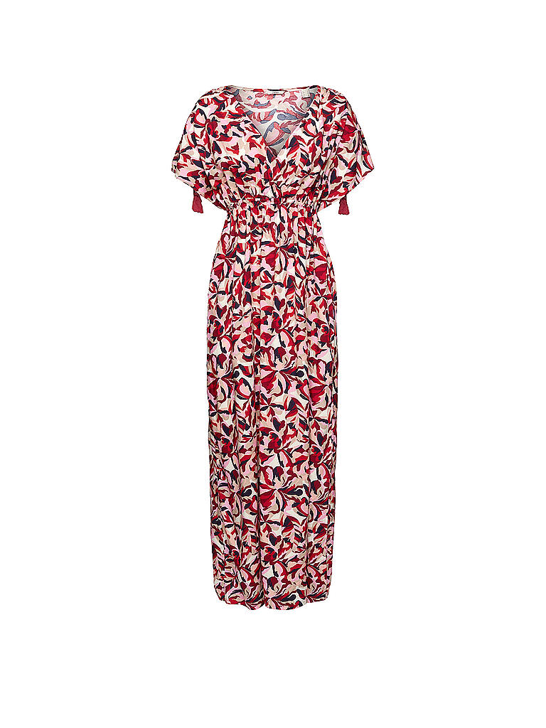 ESPRIT | Damen Strandkleid Tunika  | dunkelrot