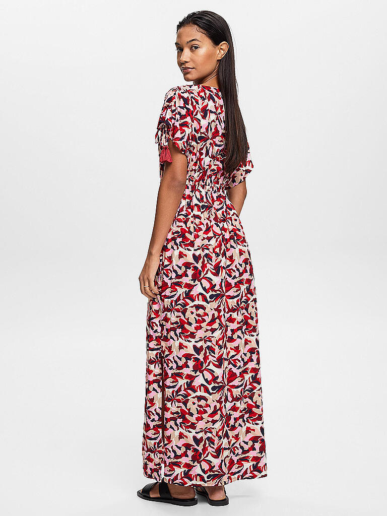 ESPRIT | Damen Strandkleid Tunika  | dunkelrot