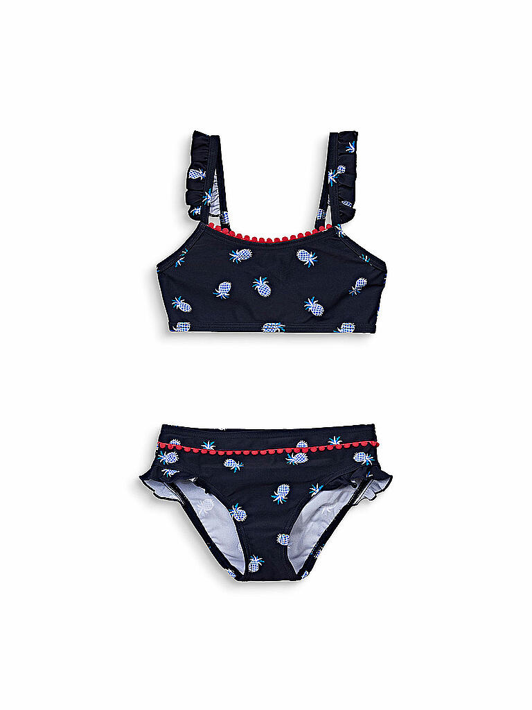 ESPRIT Mädchen Bikini Pineapple Beach blau