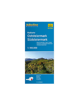 ESTERBAUER | bikeline Radkarte Oststeiermark, Südsteiermark