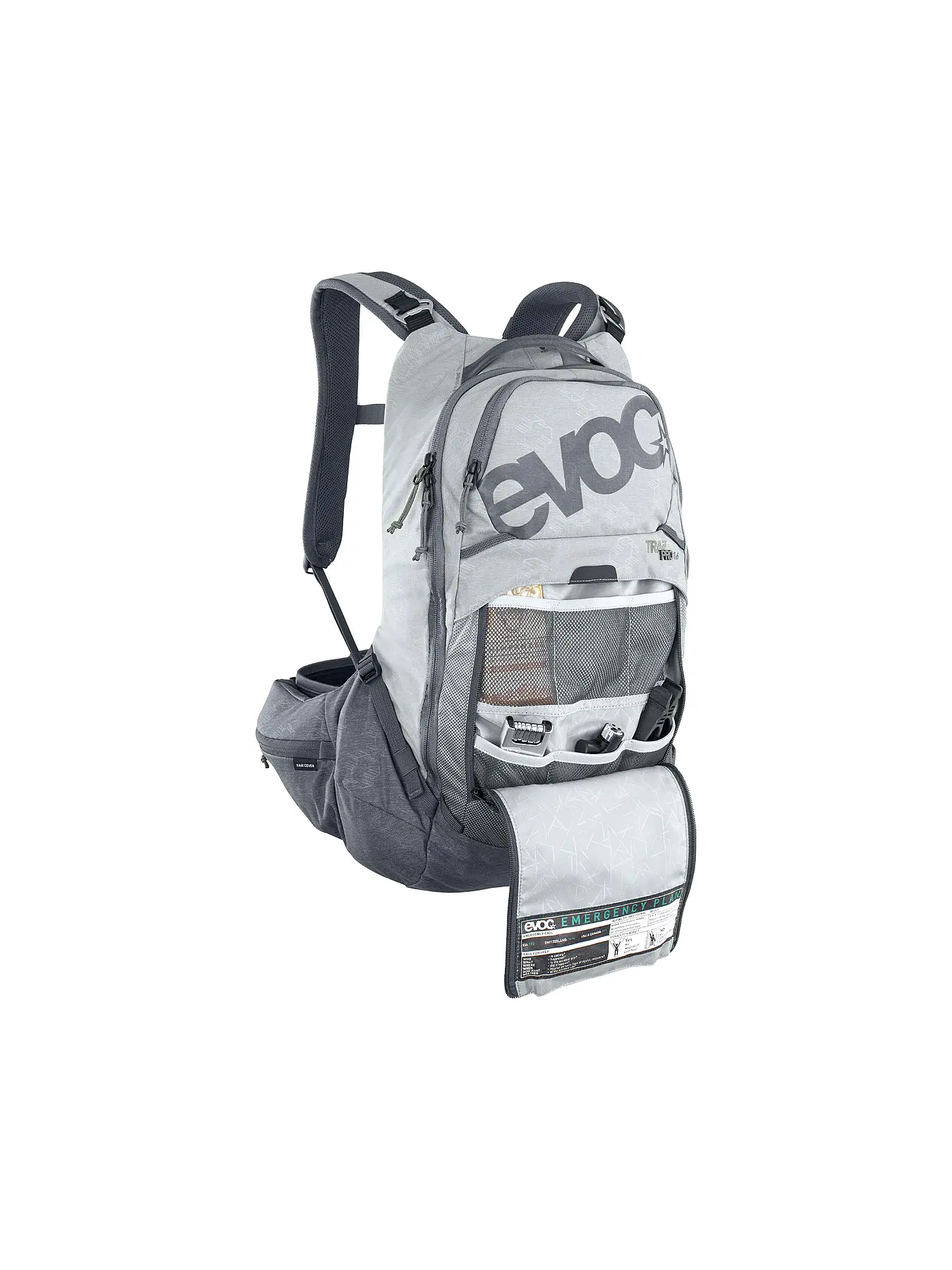 EVOC | Protektor-Rucksack Trail Pro 16L | grau