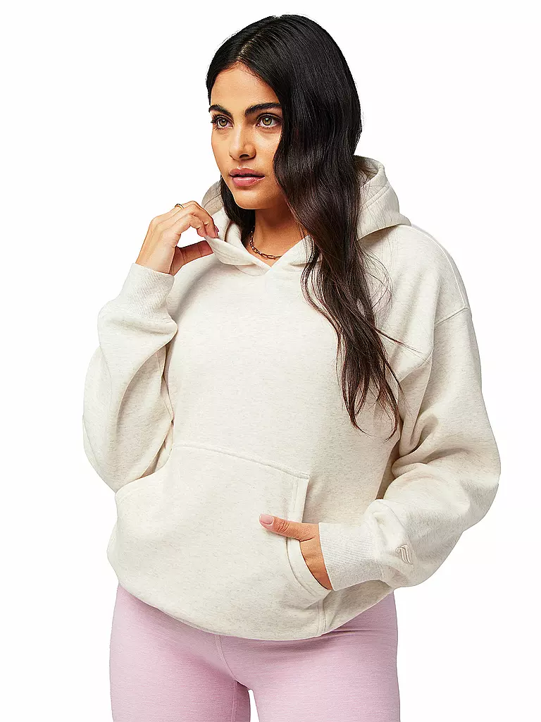 FABLETICS | Damen Fitnesshoodie Cory Fleece | creme