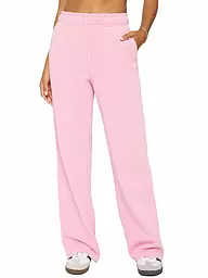 FABLETICS | Damen Fitnesshose Year Round Terry Wide Leg | rosa