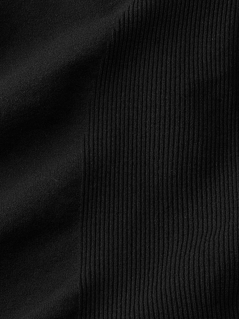 FABLETICS | Damen Fitnessshirt Sleek Seamless Cropped | schwarz