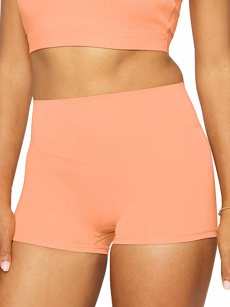 FABLETICS | Damen Fitnessshort 2 High Waisted Pureluxe | orange