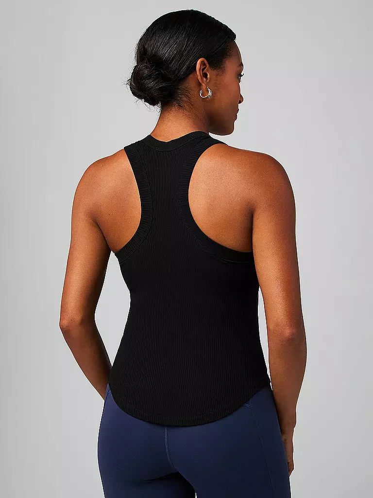 FABLETICS | Damen Fitnesstank Built-In Hight Neck | schwarz