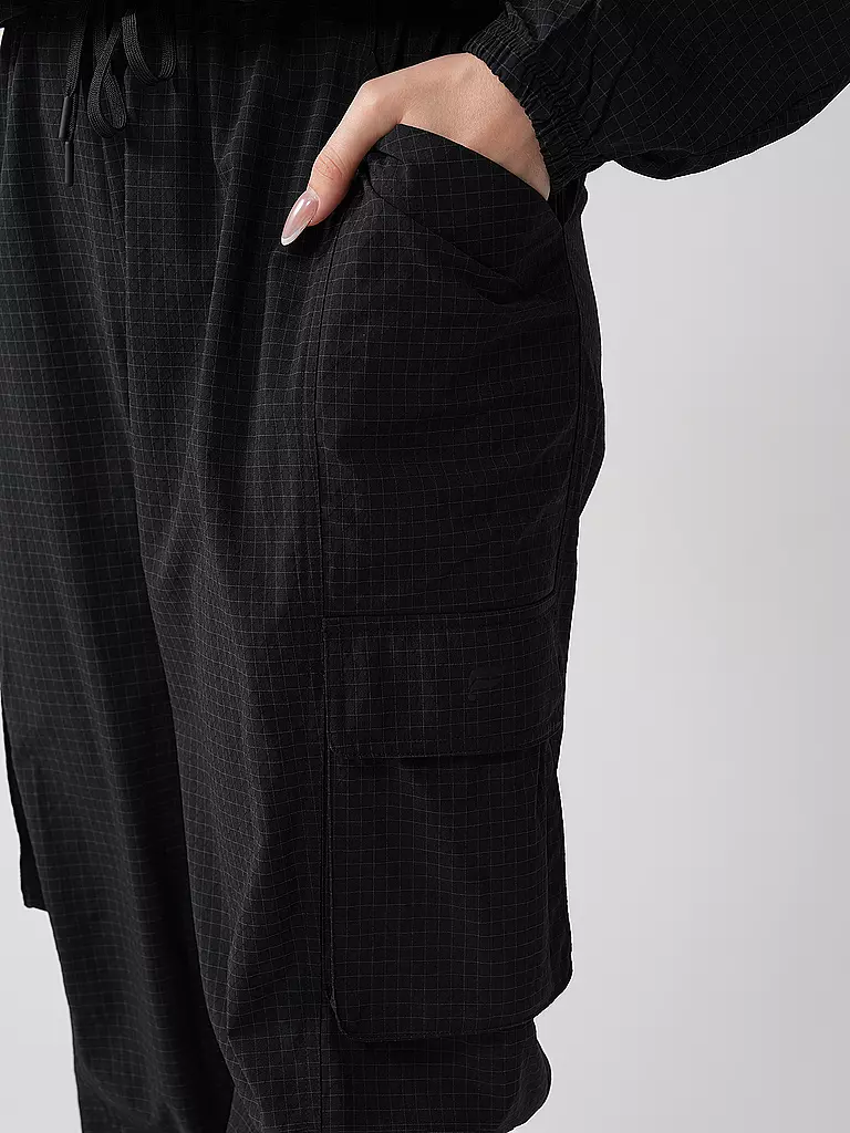 FABLETICS | Damen Jogginghose Ripstop Cargo | schwarz