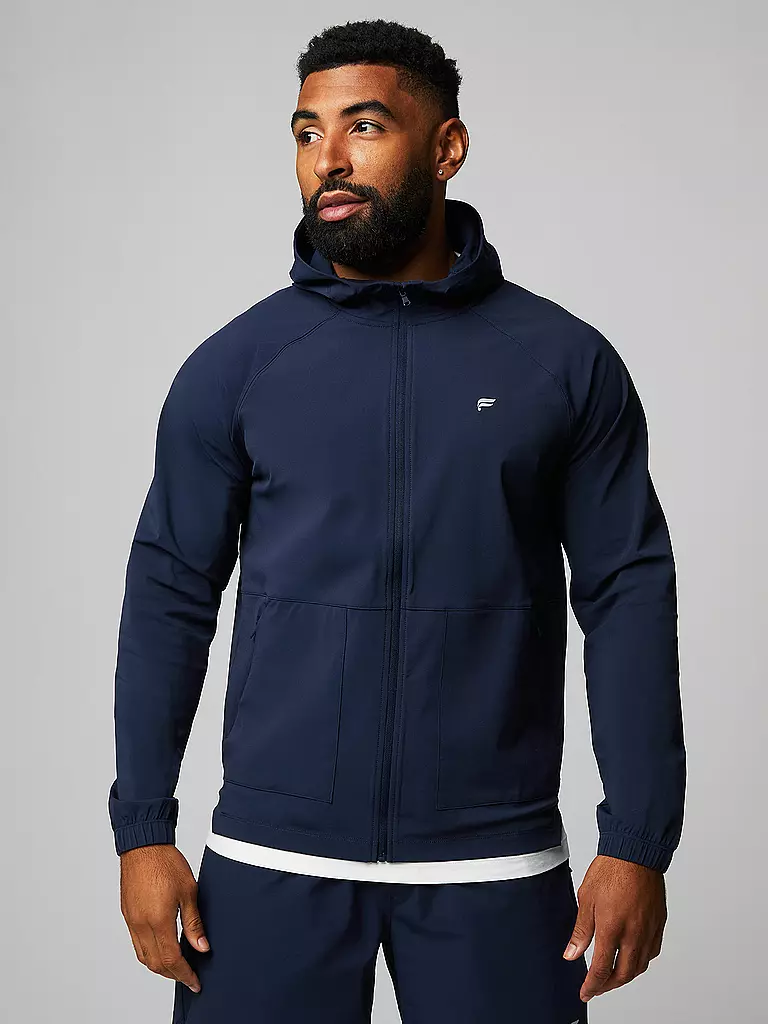 FABLETICS | Herren Fitnessjacke The One | dunkelblau
