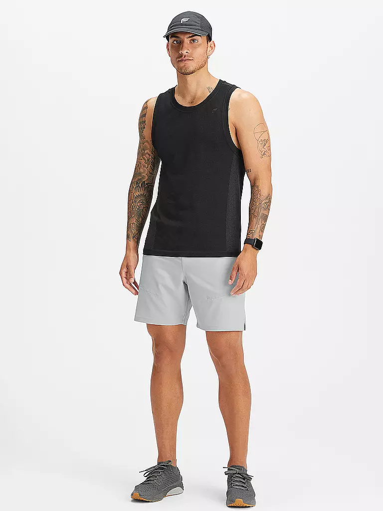 FABLETICS | Herren Fitnessshort The 7 Fundamental | hellgrau
