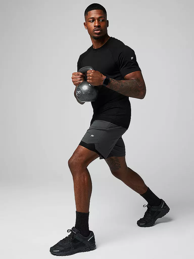 FABLETICS | Herren Fitnessshort The 7 One | grau