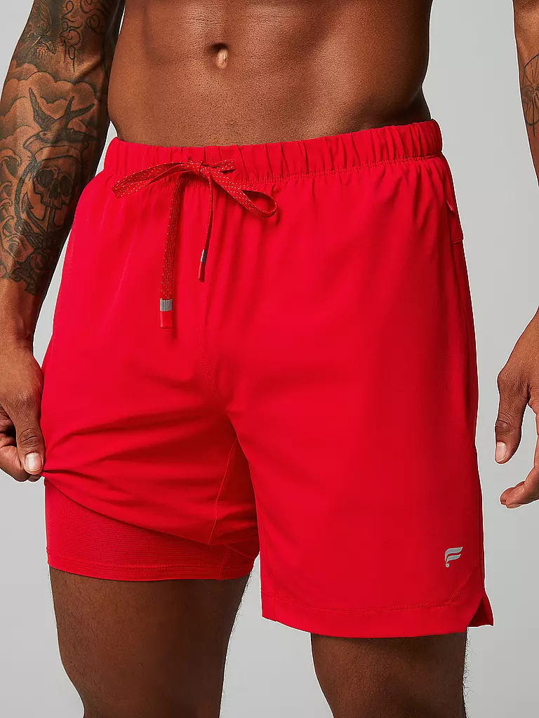 FABLETICS | Herren Fitnessshort The 7 One | grau