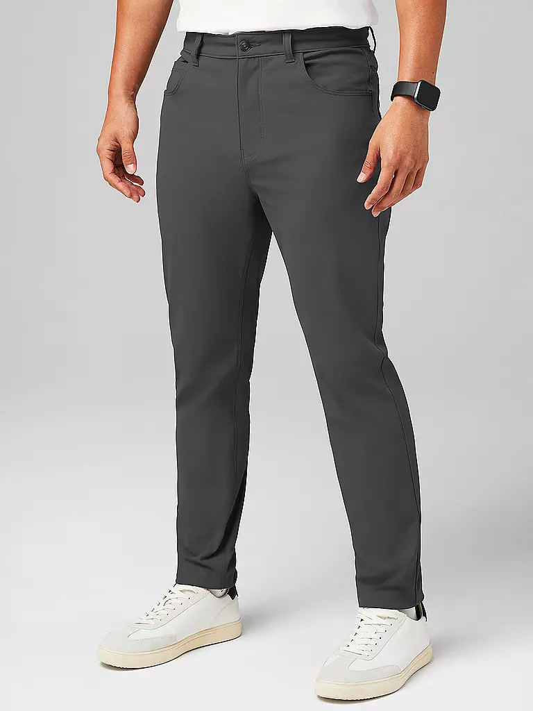 FABLETICS | Herren Hose The Don S-Pocket Slim Fit | grau