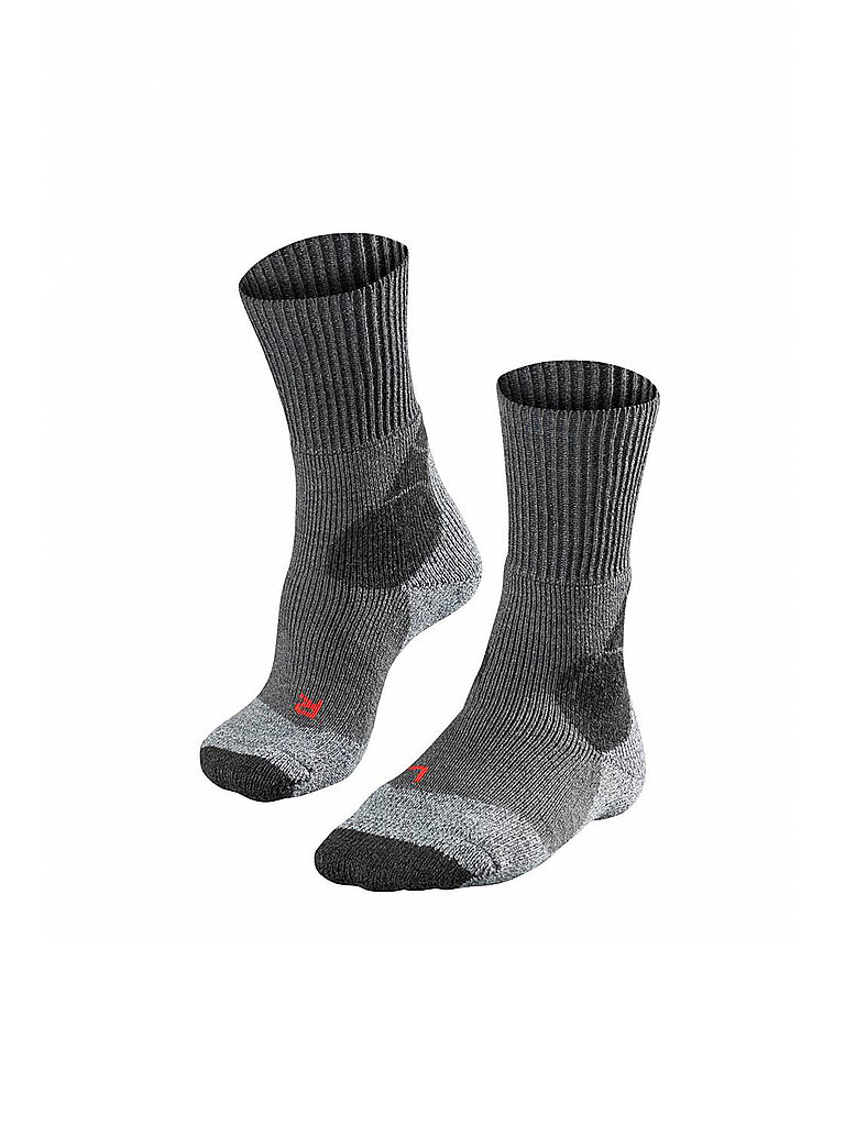 FALKE Herren Wandersocken TK4 Expedition grau | 44-45