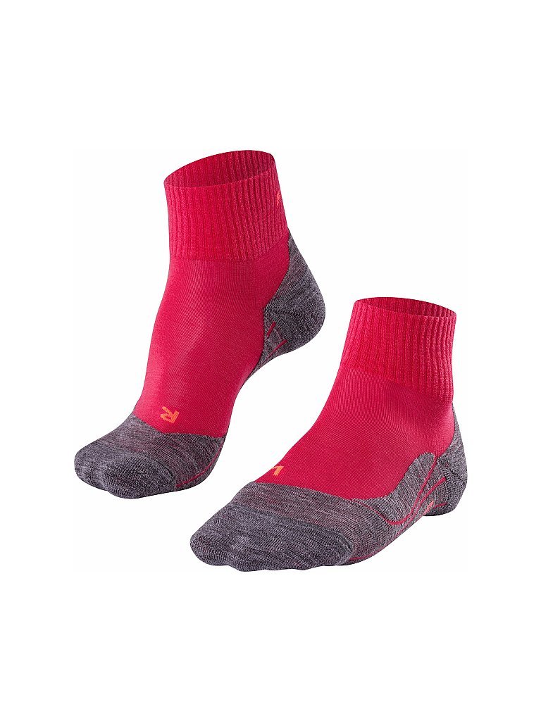 FALKE Damen Trekkingsocken TK5 Short rosa | 35-36