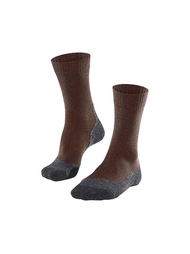 FALKE Herren Wandersocken TK2 Cool braun | 39-41