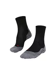 FALKE | Damen Laufsocken RU 4 Wool | Schwarz