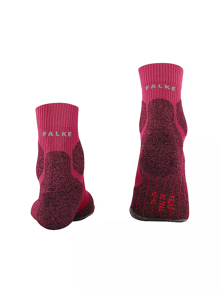 FALKE | Damen Laufsocken RU Trail Grip | rot