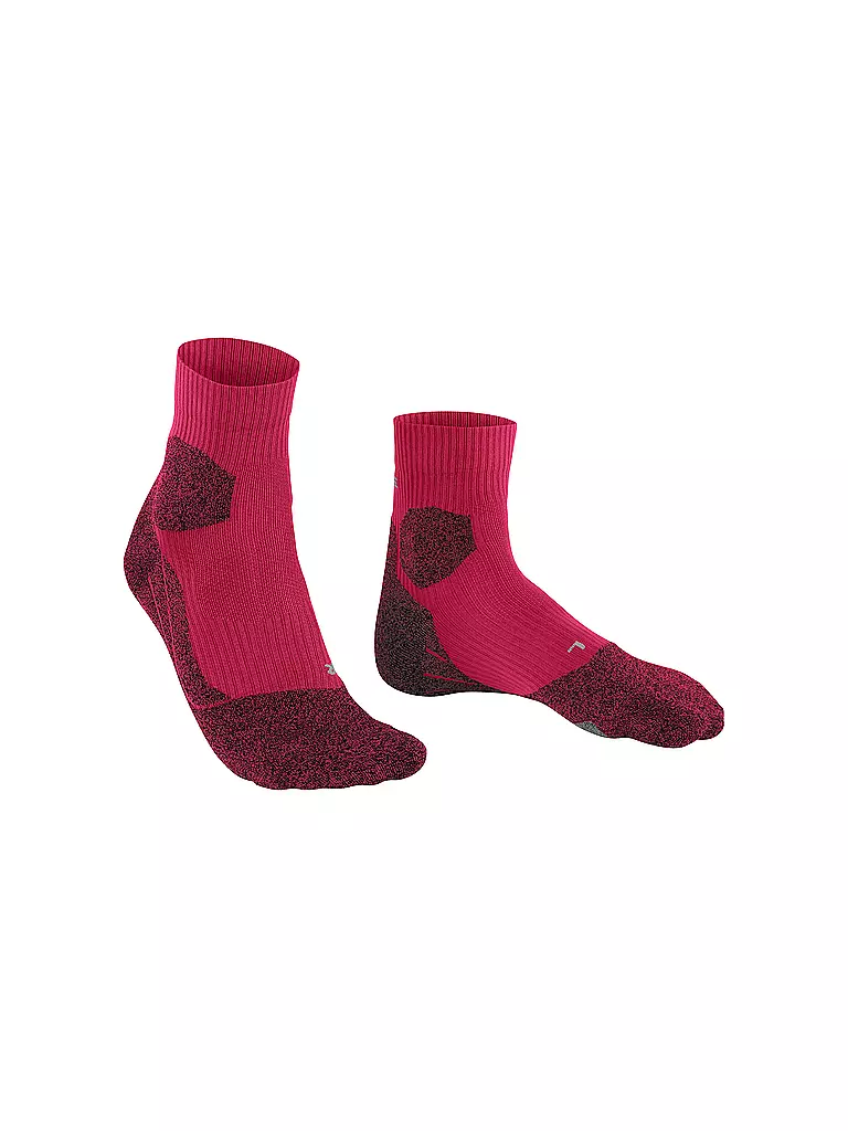 FALKE | Damen Laufsocken RU Trail Grip | rot