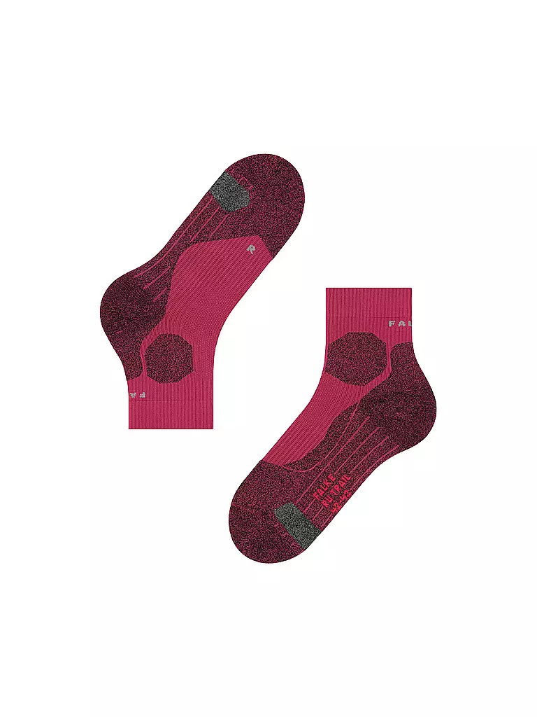 FALKE | Damen Laufsocken RU Trail Grip | rot