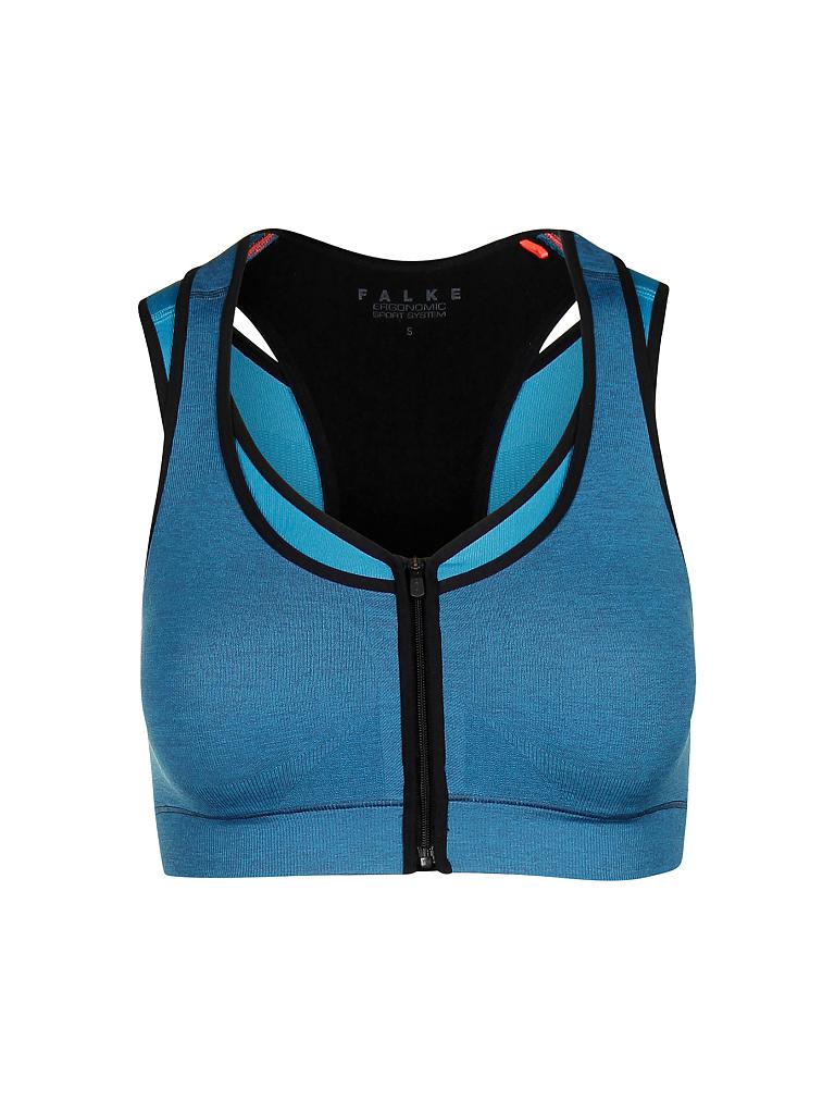 FALKE | Damen Sport-BH mit Zip High Support | 