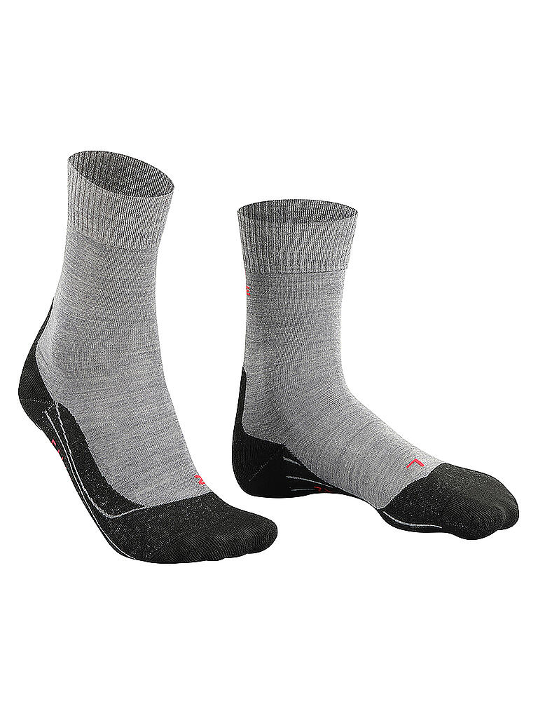 Damen Trekking Socken TK5 Light Grey grau