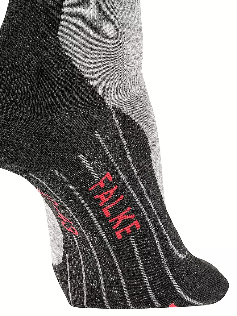 FALKE | Damen Trekking Socken TK5 Light Grey | grau