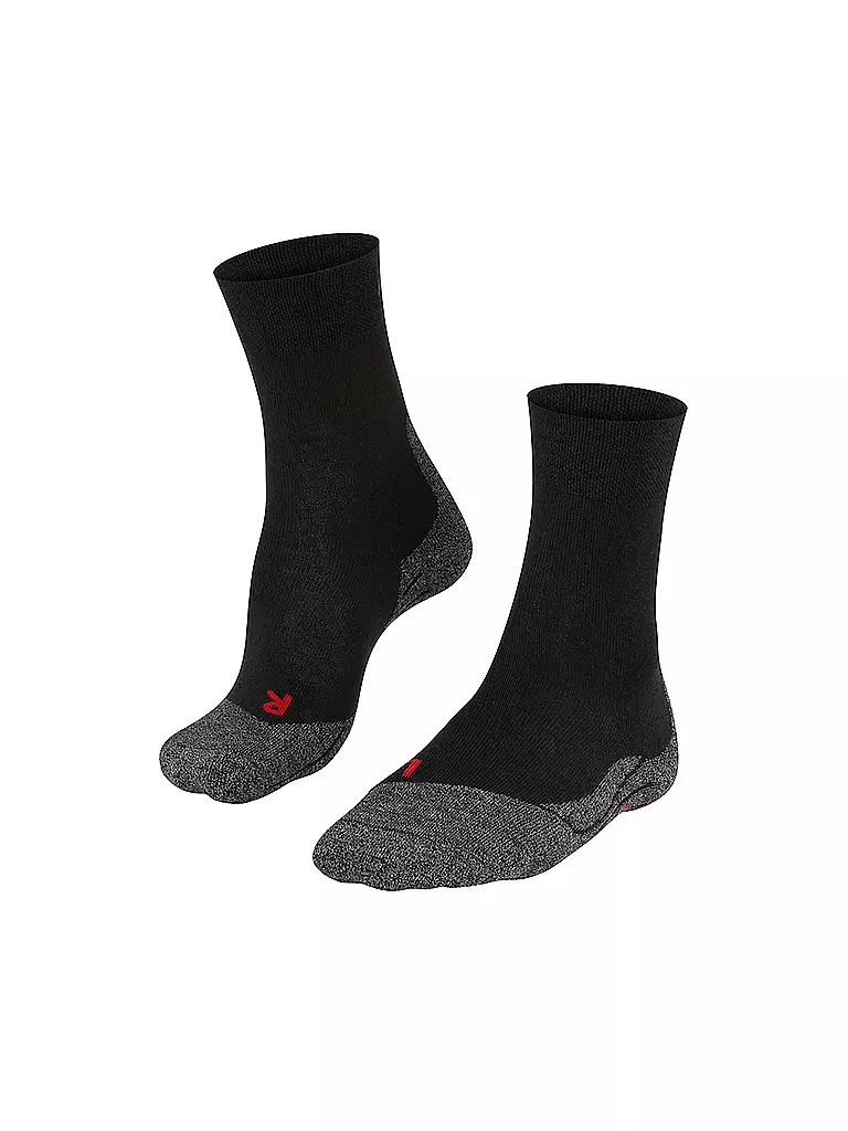 FALKE | Damen Wandersocken TK2 Sensitive | schwarz