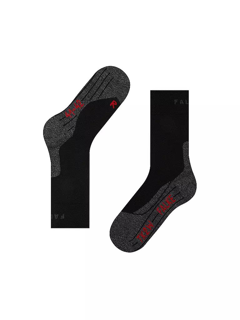 FALKE | Damen Wandersocken TK2 Sensitive | schwarz