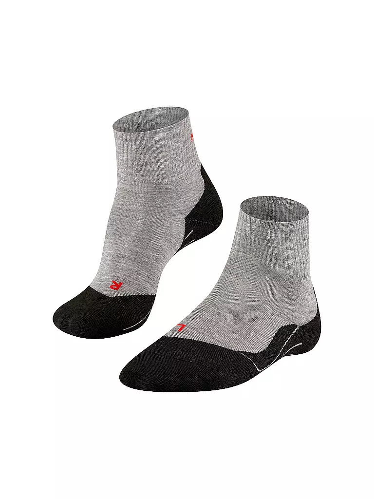 FALKE | Herren Outdoorsocken TK 5 Short | grau