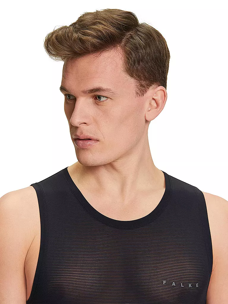 FALKE | Herren Singlet Ultralight Cool | schwarz