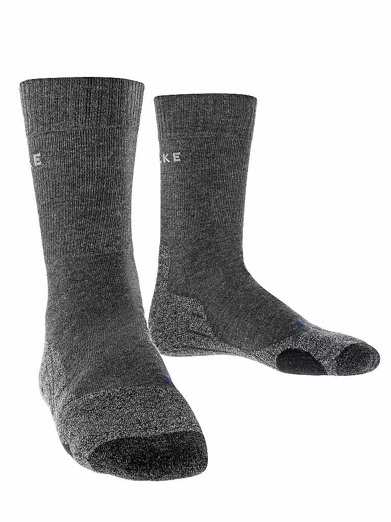 aluminium beroemd schoner FALKE Herren Wandersocken TK2 Cool grau