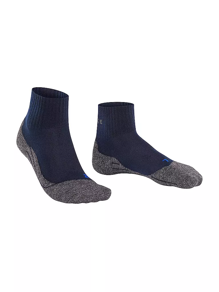 FALKE | Herren Wandersocken TK2 Short Cool | dunkelblau