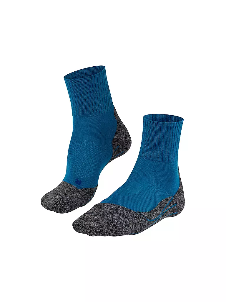 FALKE | Herren Wandersocken TK2 Short Cool | blau