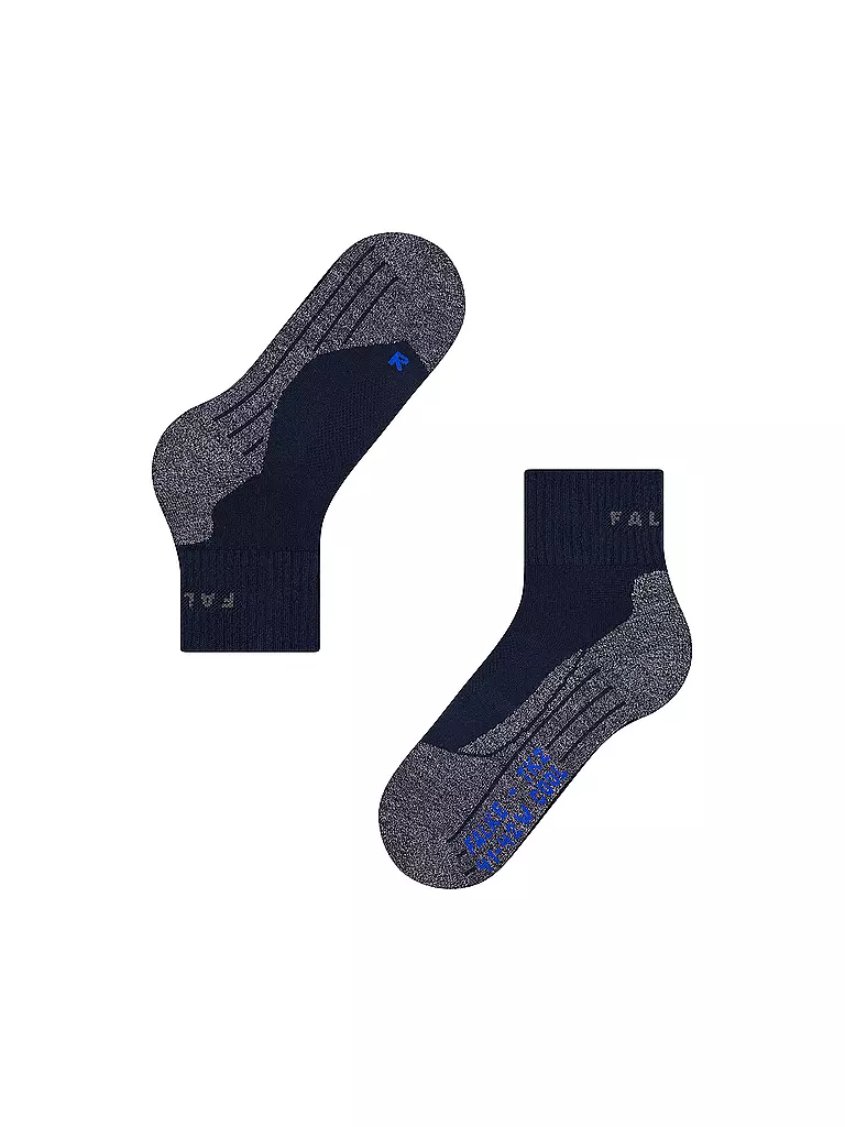 FALKE | Herren Wandersocken TK2 Short Cool | dunkelblau
