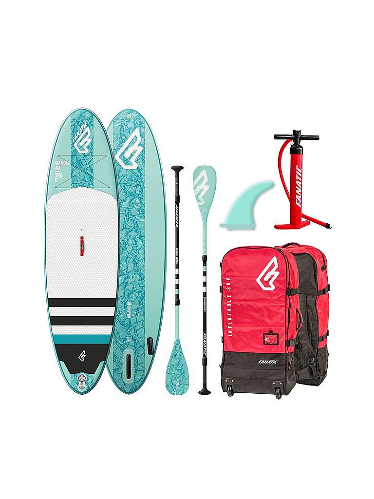 FANATIC | Damen SUP Board Diamond Air 9.8 Package 2019 | türkis