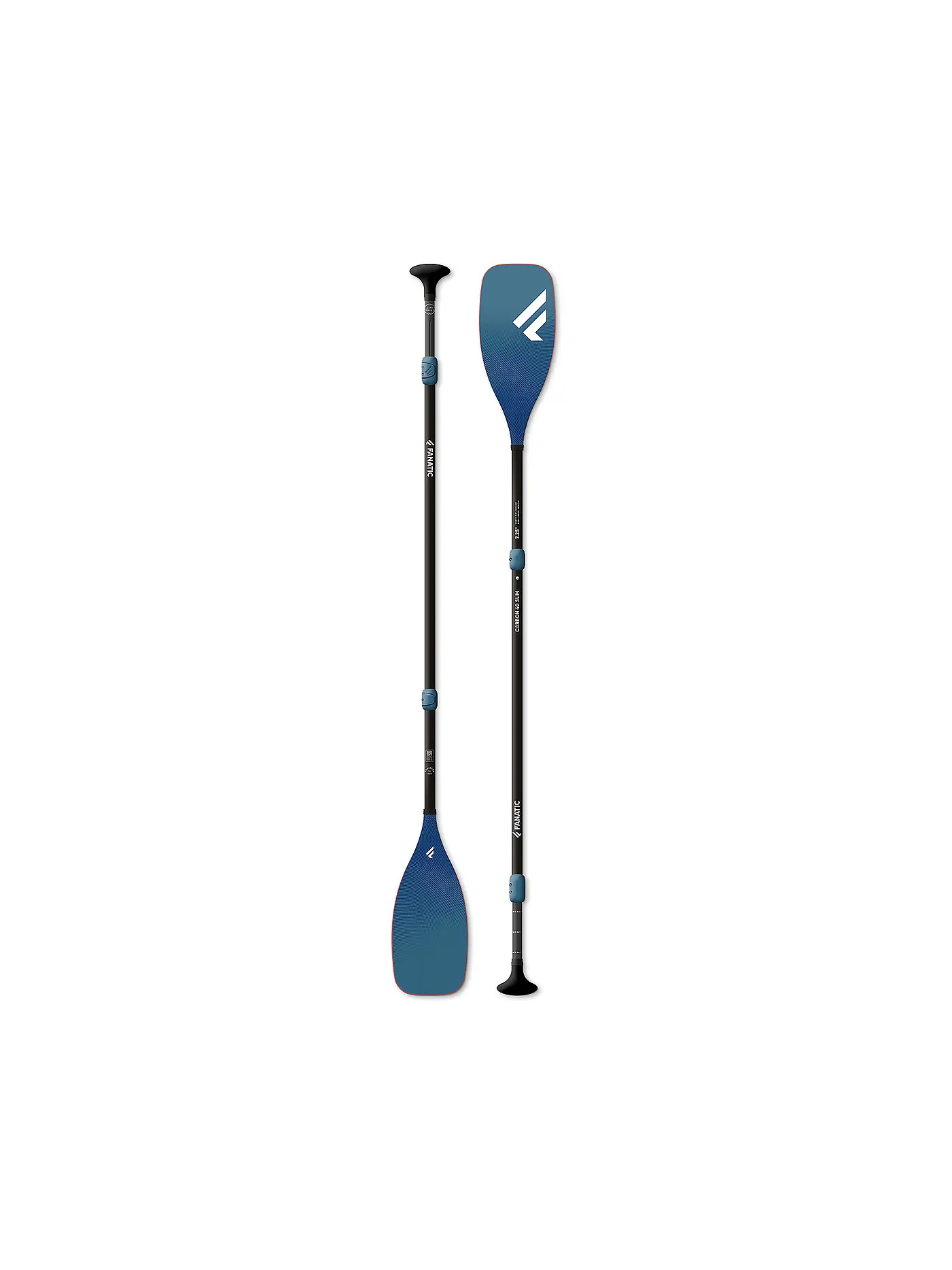 FANATIC | SUP Paddle Carbon 40 Slim Adj. 3-Piece | blau