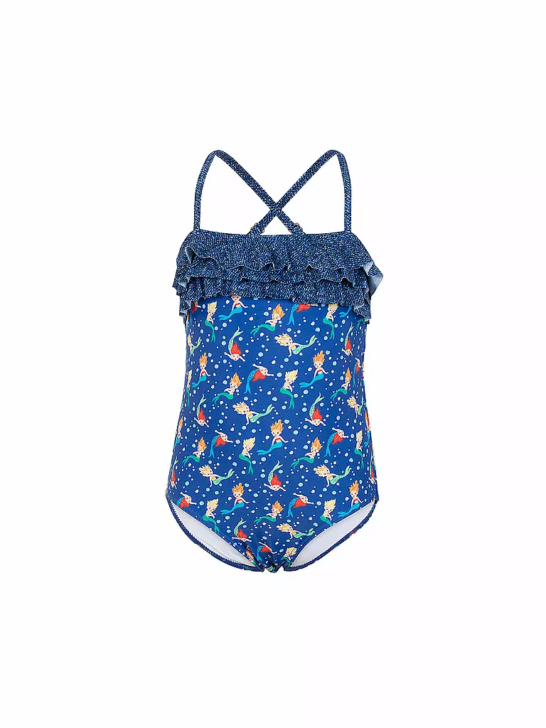 FASHY | Mini Mädchen Badeanzug | blau