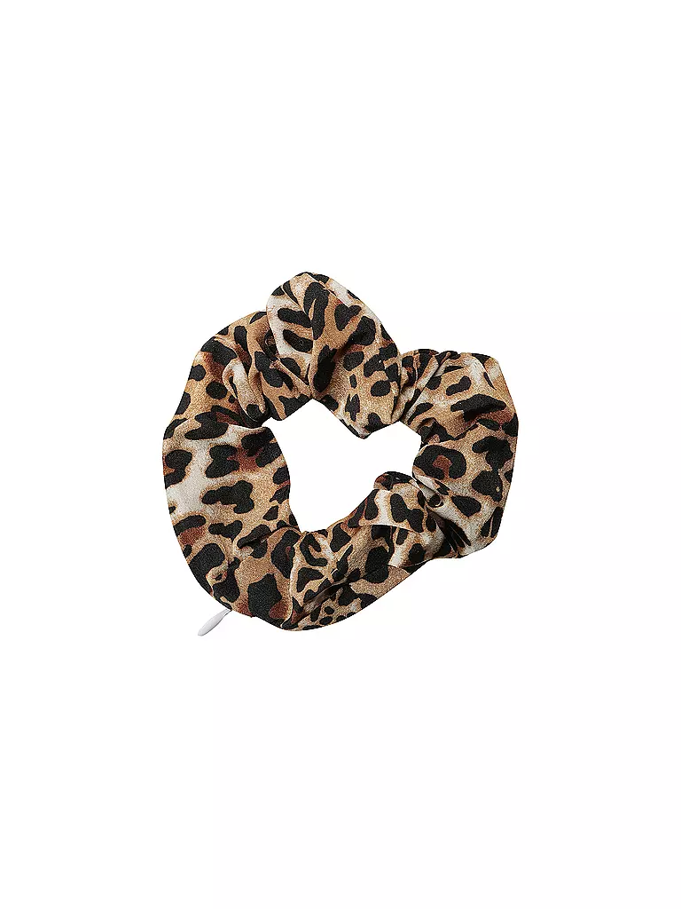 FIGLIA |  Damen Haarband Scrunchie  | hellbraun