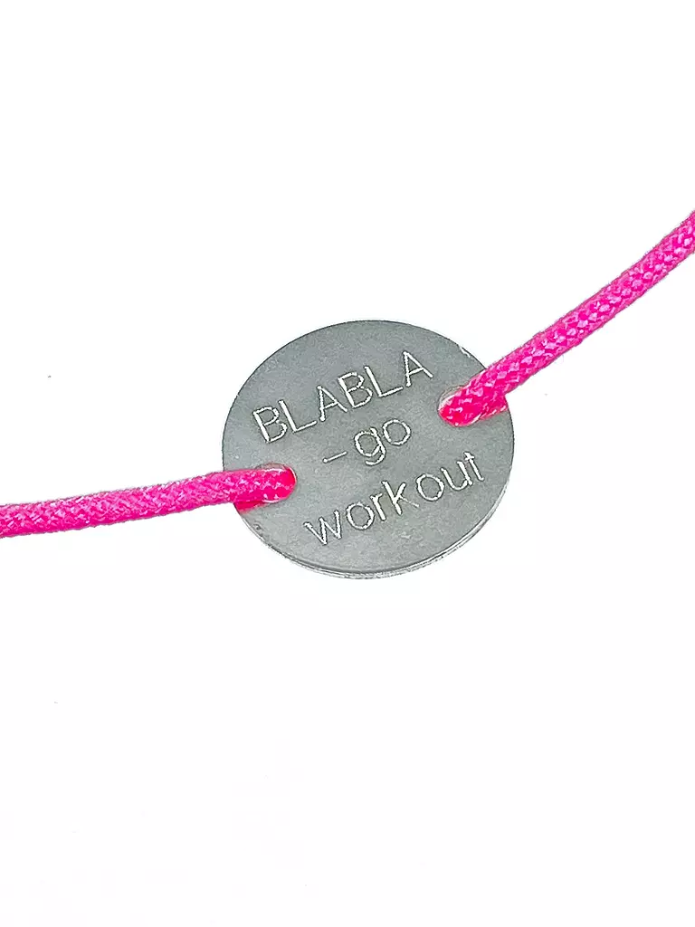 FIGLIA | Armband Blablabla-Go Workout | pink