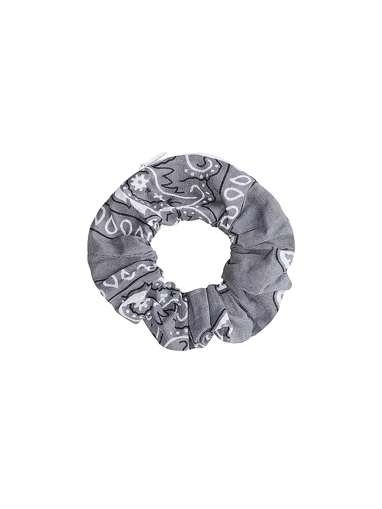 FIGLIA | Damen Haarband Scrunchie | grau