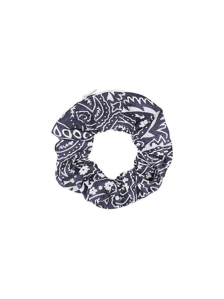 FIGLIA | Damen Haarband Scrunchie | dunkelblau