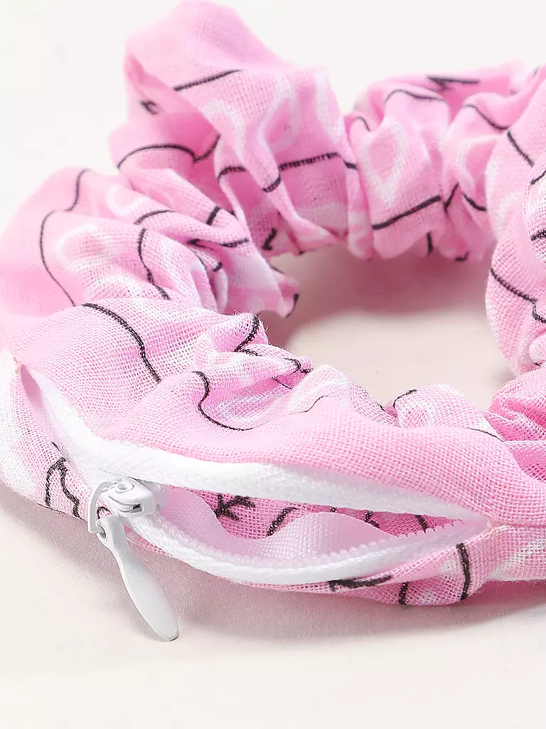 FIGLIA | Damen Haarband Scrunchie | rosa