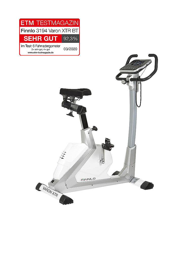 FINNLO Ergometer Varon XTR BT weiß