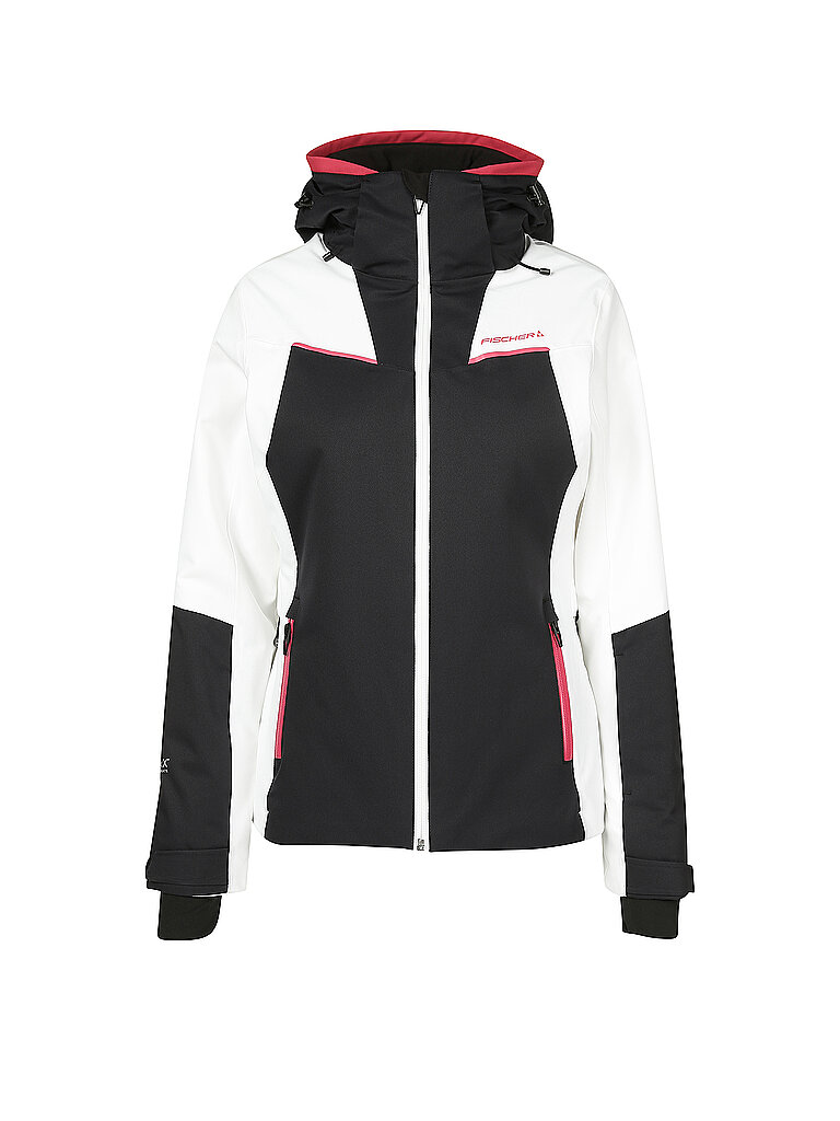 FISCHER Damen Skijacke Fleiding schwarz | 42