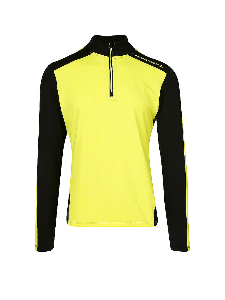 FISCHER Herren Ski Unterzieher Golm gelb | S