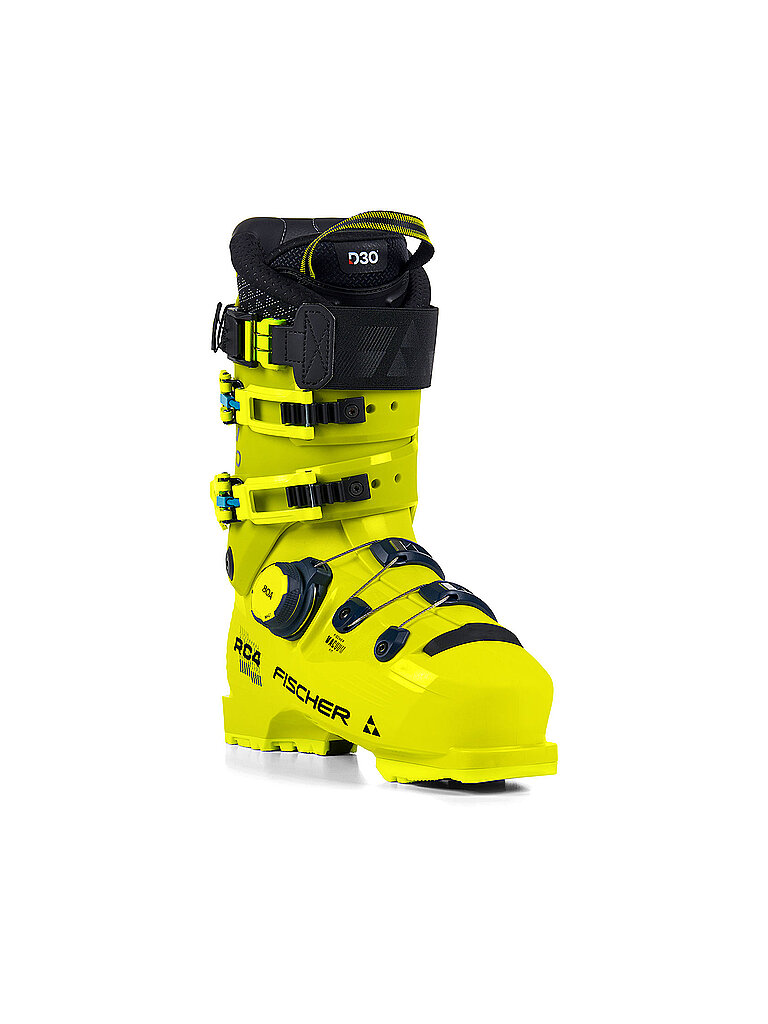 FISCHER Herren Skischuhe RC4 130 MV BOA gelb | 26,5 (41 1/3)