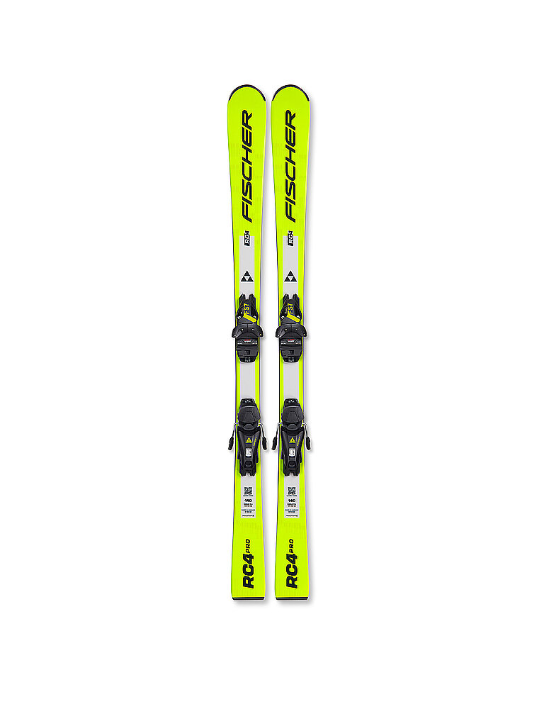 FISCHER Jugendski Set RC4 Pro JR   FJ 7 GW CA   gelb | 150