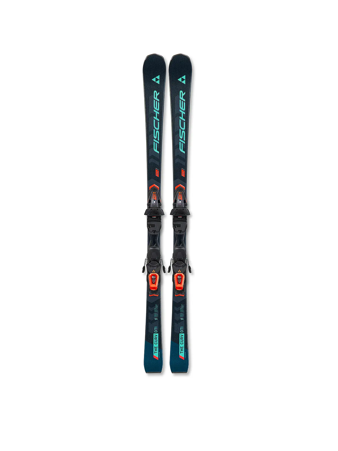 FISCHER | Damenski Set The Curv DTI + RS11 GW | schwarz