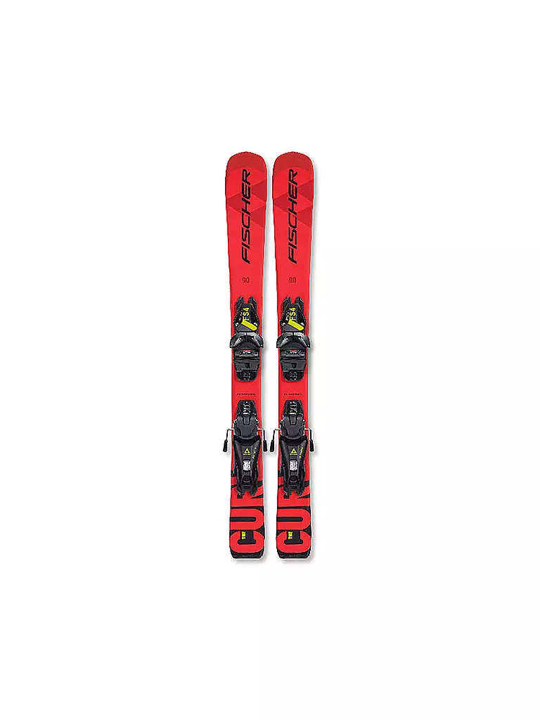 FISCHER | Kinderski Set The Curv JR. (70-90) + FS4 | rot